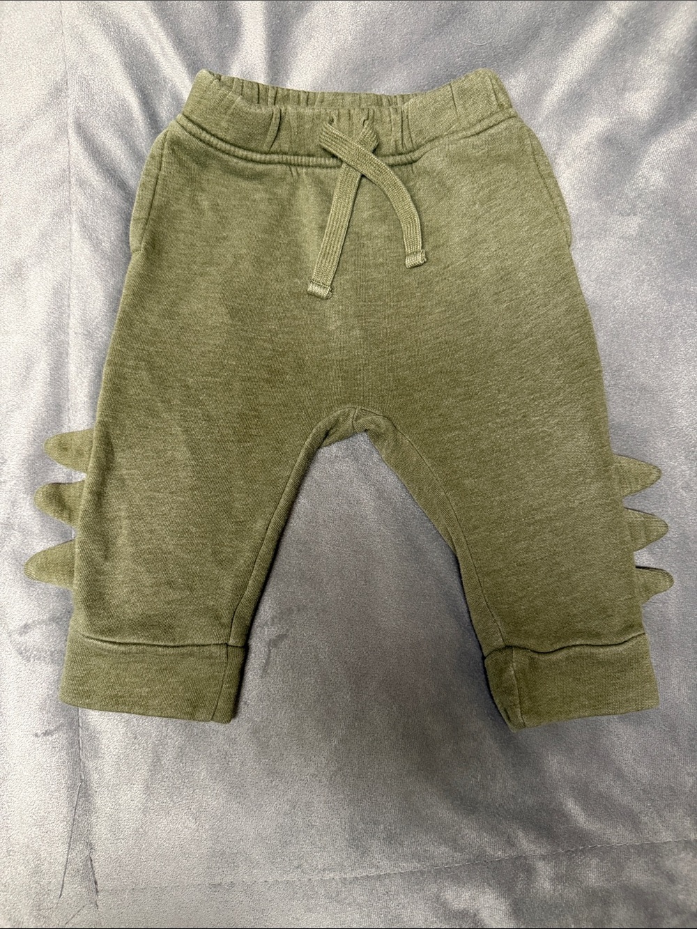 Old Navy Olive Green Dino Spike Joggers for Kids